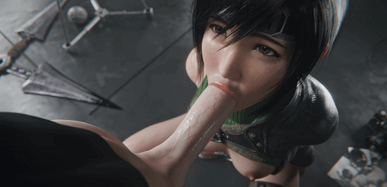 Miwo3x 4月新作：Yuffie Photoshoot FULL 尤菲 动漫视频 预览图