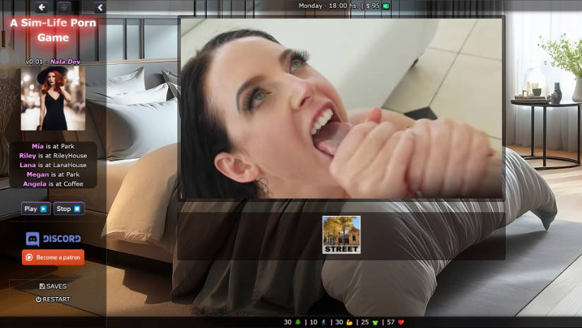 模拟人生剧情游戏/A Sim-Life Porn Game v1.10 浏览器汉化 PC端 汉化版 预览图