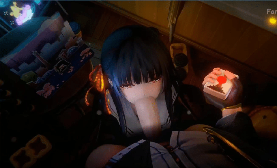 MMD][FantaC] 4月11鸣潮 千咲与电视塔催眠怪谈 动漫视频 预览图