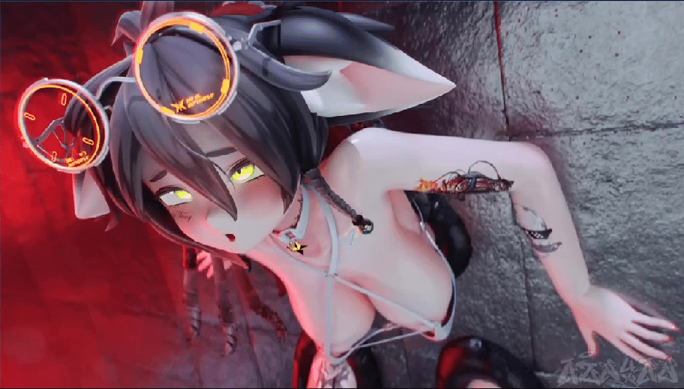MMD][Aznyan07] 4月22 兽耳娘合集+催眠发情艾莲乔和朱诺 动漫视频 预览图