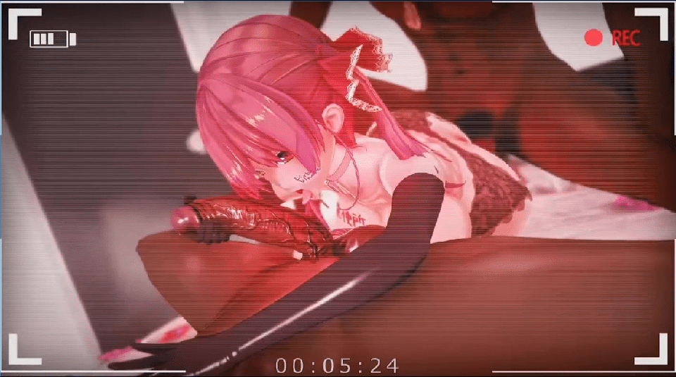 MMD Lanzfh 虚拟主播Hololive 宝钟玛琳 动漫视频 预览图