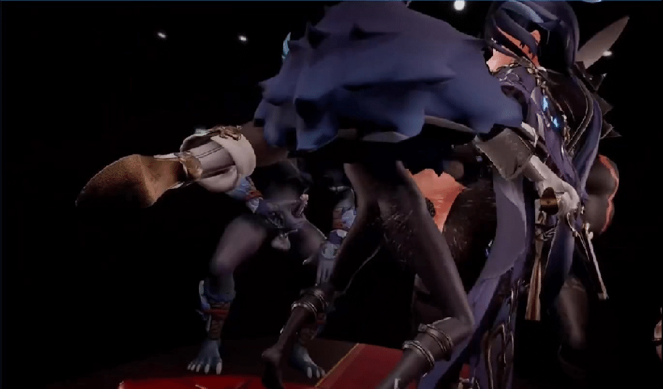MMD Bengugu 原神 枫丹情感互动决斗~阿蕾奇诺+克洛琳德+娜维娅 动漫视频 预览图
