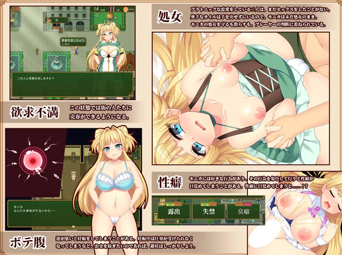 买房新妻莫妮卡/寝取られ新妻モニカ～ツンデレな奥さんのHなお仕事～ v1.03 PC端 官中版 预览图