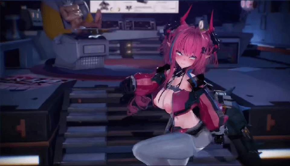 MMD Kotarou3990 3月14 明日方舟 先舞后啪大尾巴伊冯 漫画图集 预览图