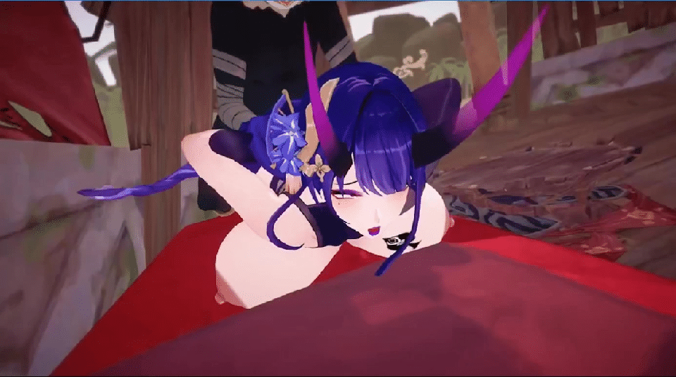 MMD Boneache 3月25原神NTR 媚丘骚猪 雷电将军 动漫视频 预览图