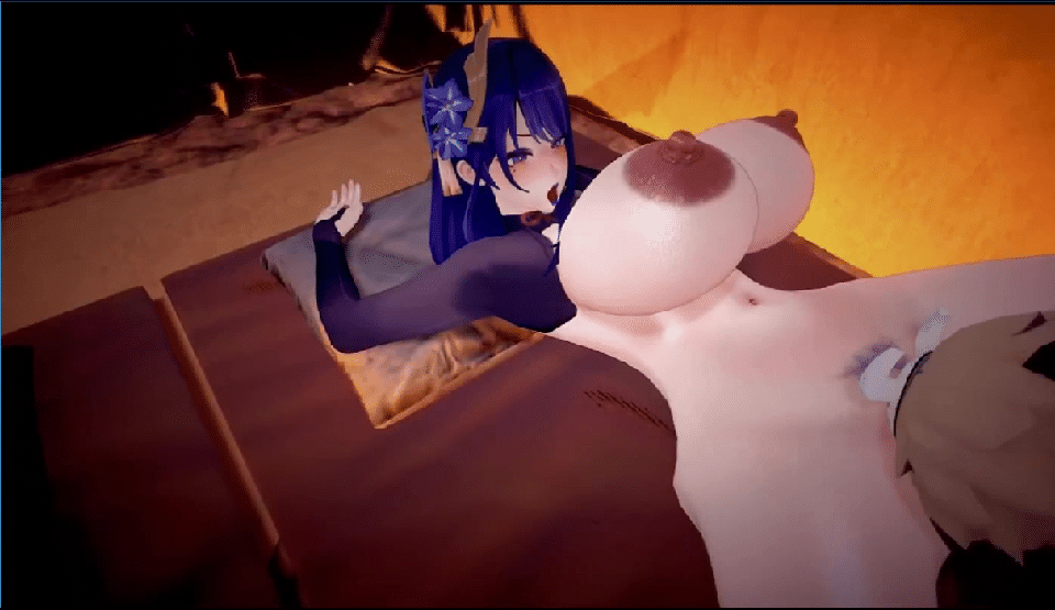 MMD Boneache 3月25原神NTR 媚丘骚猪 雷电将军 动漫视频 预览图