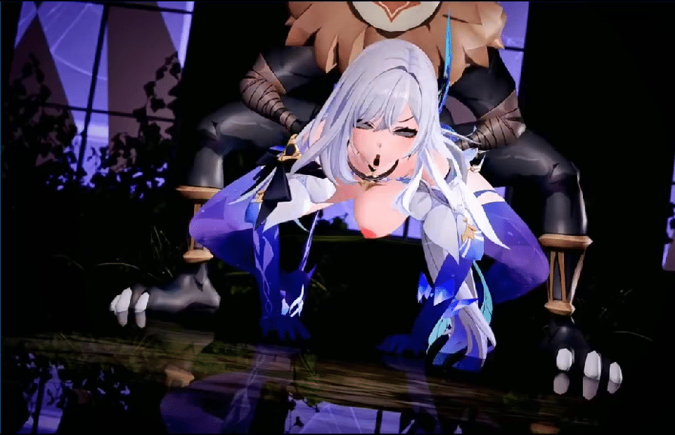 MMD Afflictionˇ 3月26 原神 丝柯克战败体验馆~ 动漫视频 预览图