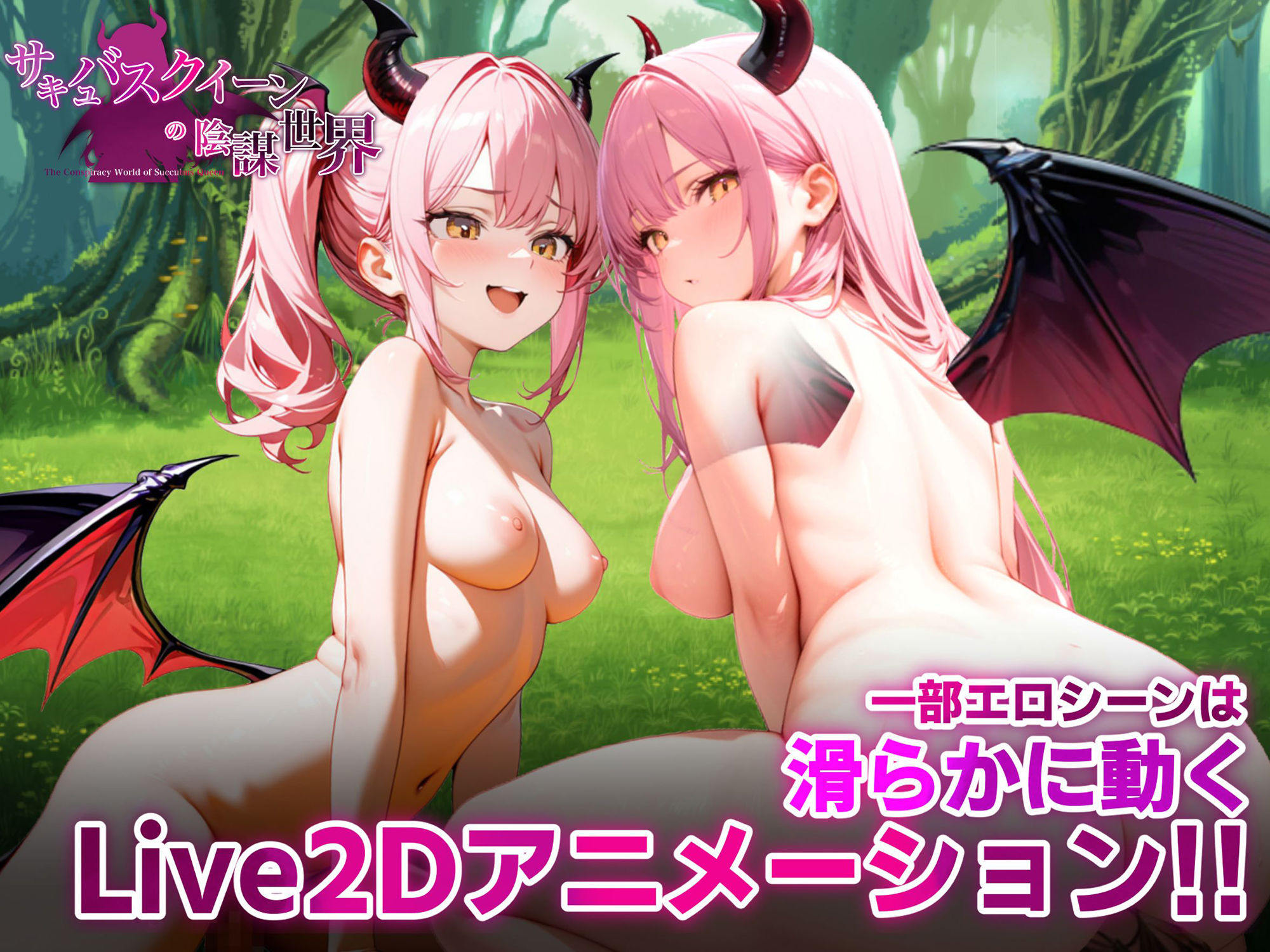 奇幻角色女王的阴谋世界 サキュバスクイーンの陰謀世界〜色仕掛けの誘惑と6つのオーブ〜 PC端 AI汉化版 预览图
