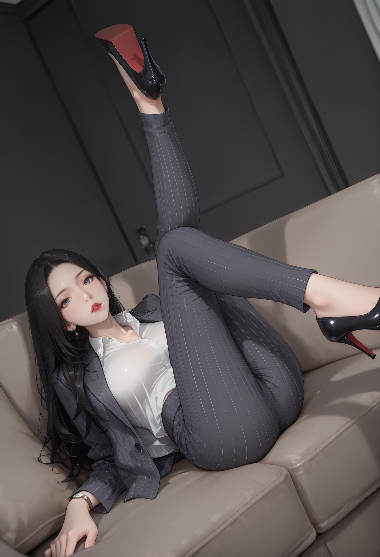 AI/中文 ManAI虞美人优雅的职业 漫画图集 预览图