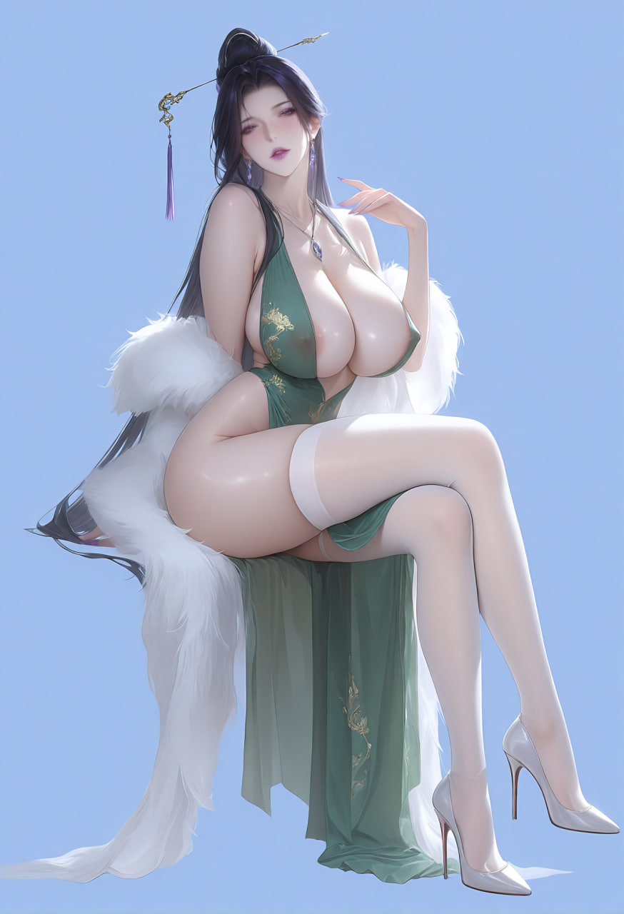 AI/中文 ManAI古风美仙门师姐 漫画图集 预览图