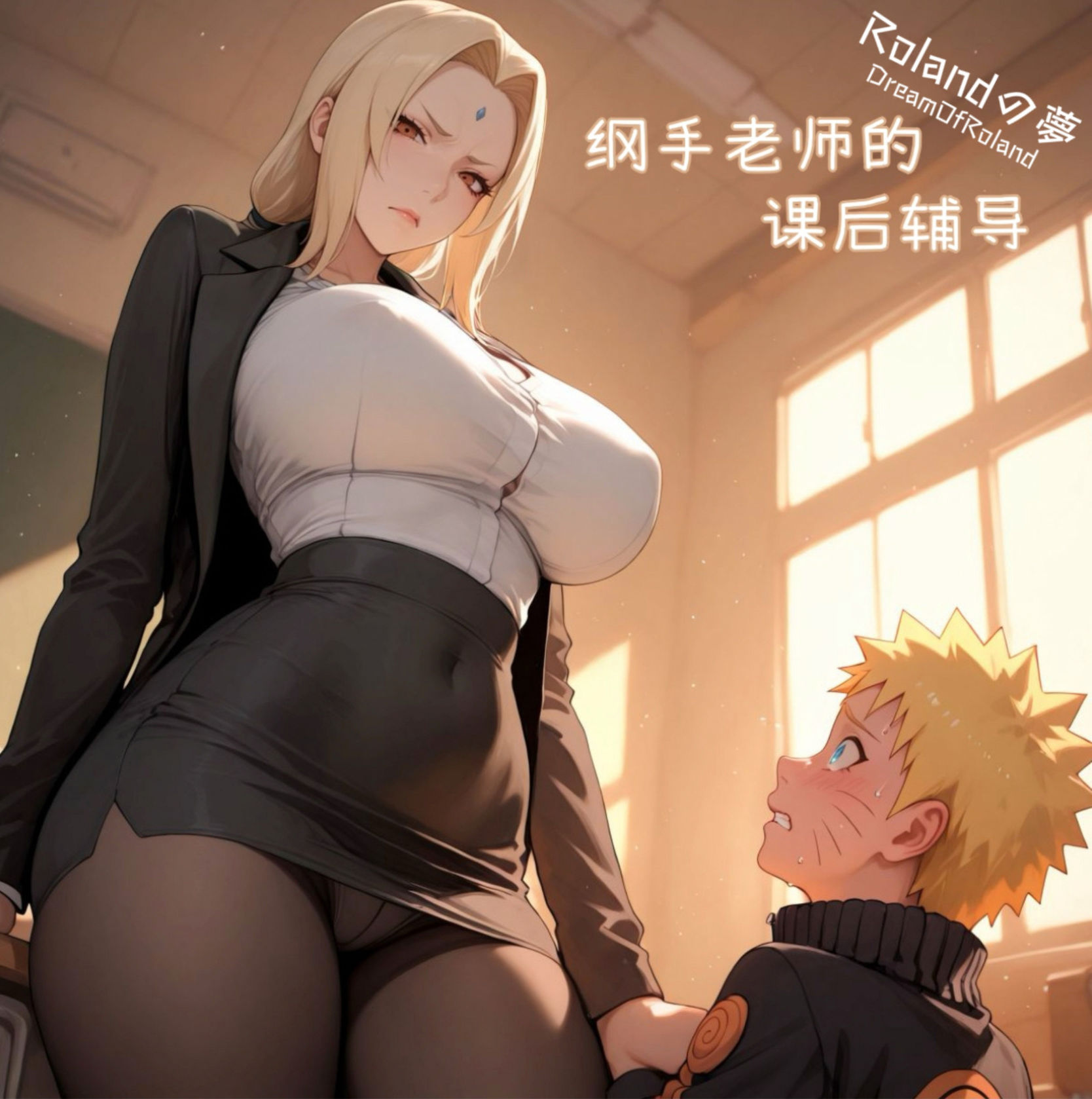 AI/中文/NTR纲手的课后辅导+仙母漫画图集 预览图