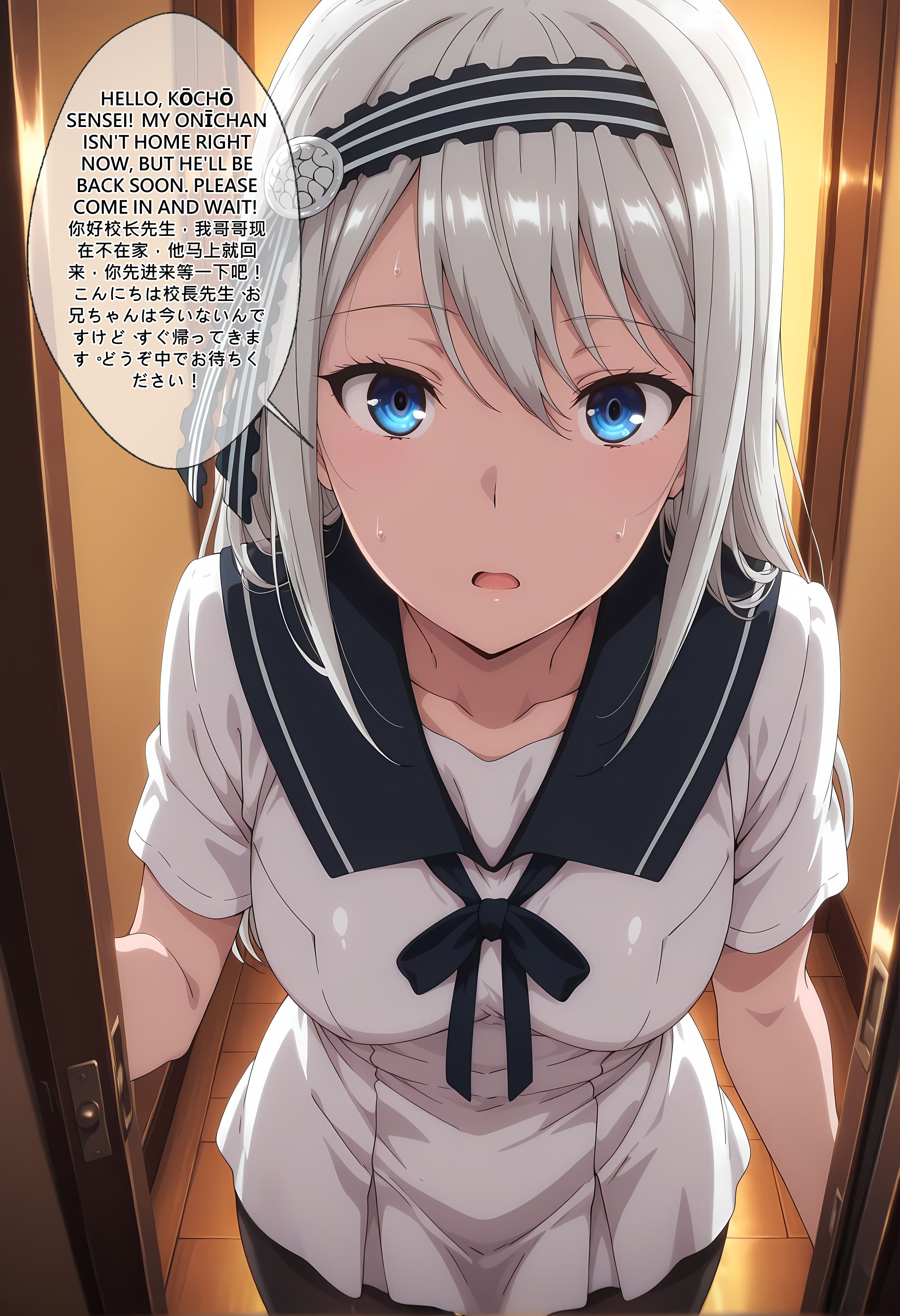AI/中文 EroMomo白銀圭Shirogane Kei 漫画图集 预览图