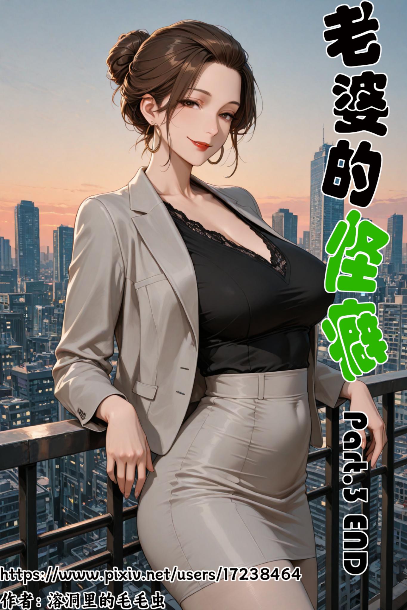 AI/中文/被NTR 溶洞里的毛毛虫老婆的怪癖1-3 漫画图集 预览图