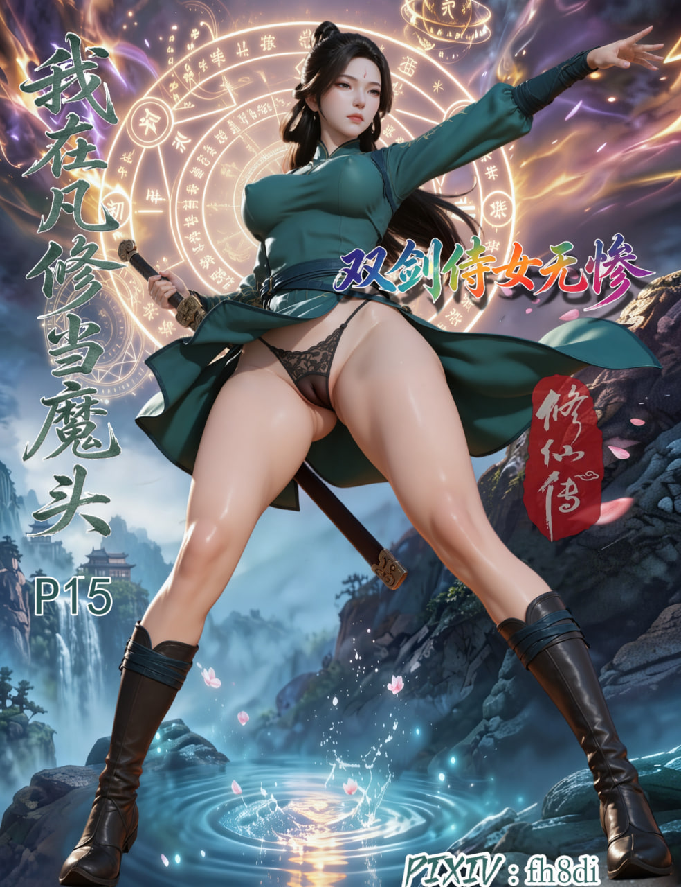 AI/中文 fh8di我在凡修当魔头1-16 漫画图集 预览图