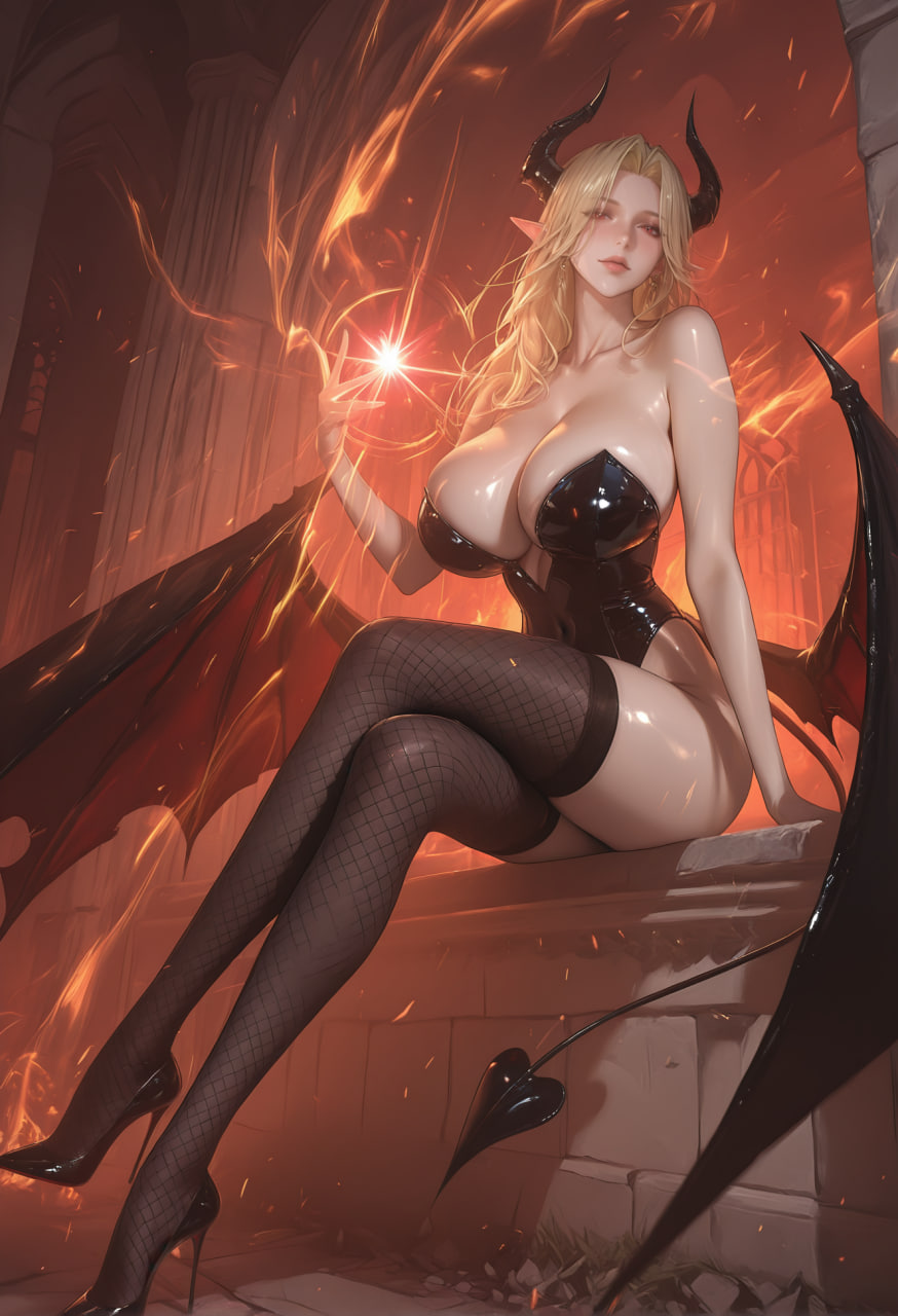 AI/中文 ManAI志怪奇談家养恶魔姐姐 漫画图集 预览图