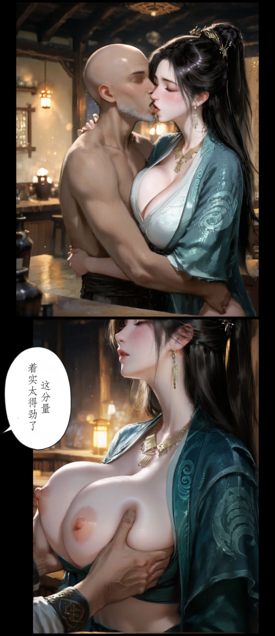 AI/中文宁姚+云霄+苏茹+幕沛灵的心魔+迷地雷妹 漫画图集 预览图