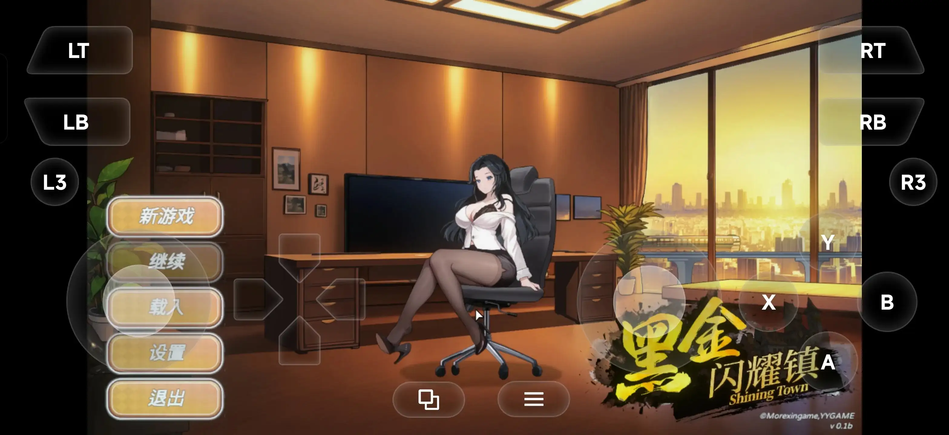 黑金闪耀镇 v0.1b 官方中文版 PC端 官中版 预览图