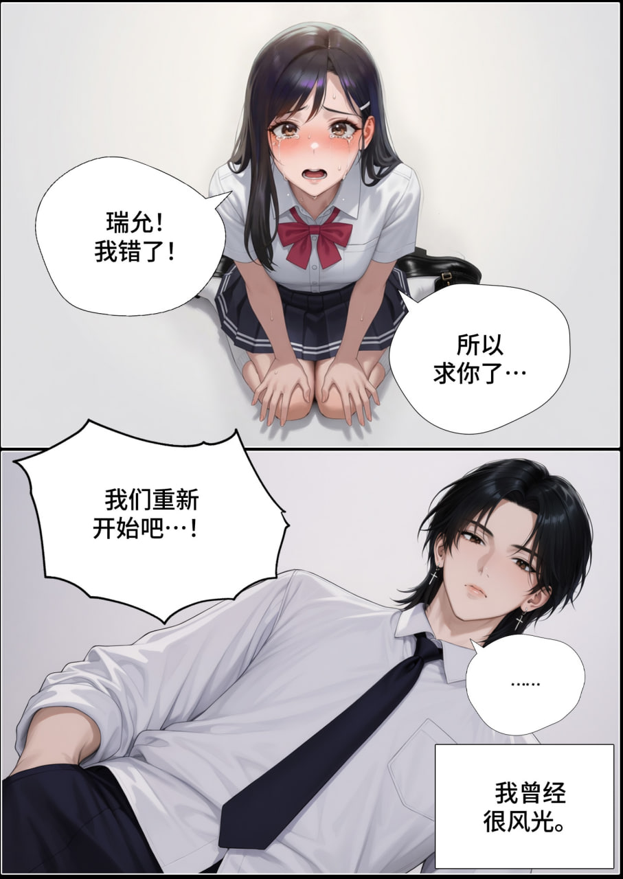 AI/中文 Hoeeeng阿尔法男Alpha Male 1 漫画图集 预览图