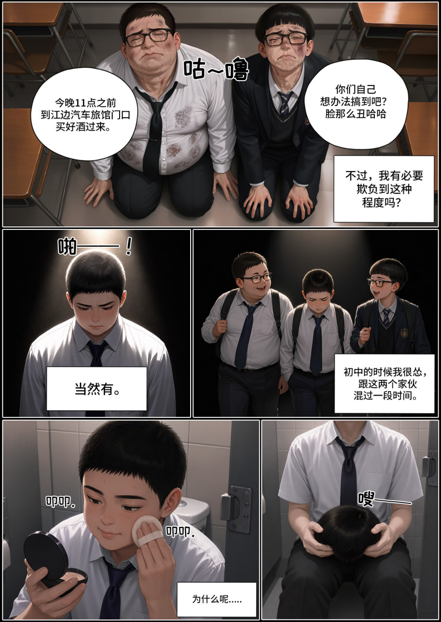 AI/中文 Hoeeeng阿尔法男Alpha Male 1 漫画图集 预览图