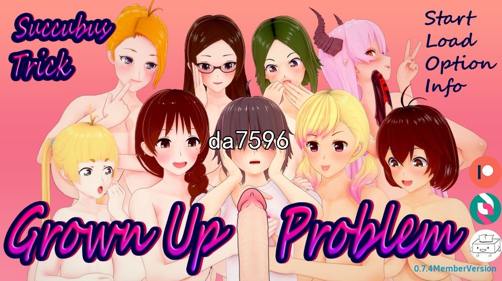 亚洲风SLG/动态] 魅魔把戏 长大问题 Succubus Trick Grown Up Problem v0.7.4 PC+安卓 汉化版 【游戏语音】：中文 【文件说明】：无广纯净版 转 预览图