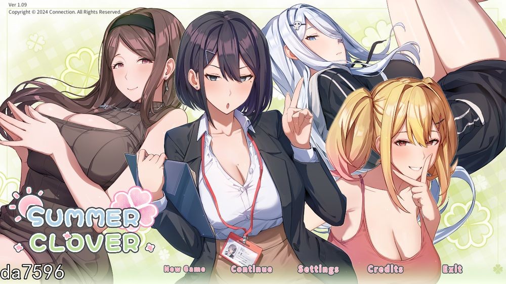 夏色四叶草 Summer Clover V1.09 官方中文完整版本 PC端 官中完整版 预览图
