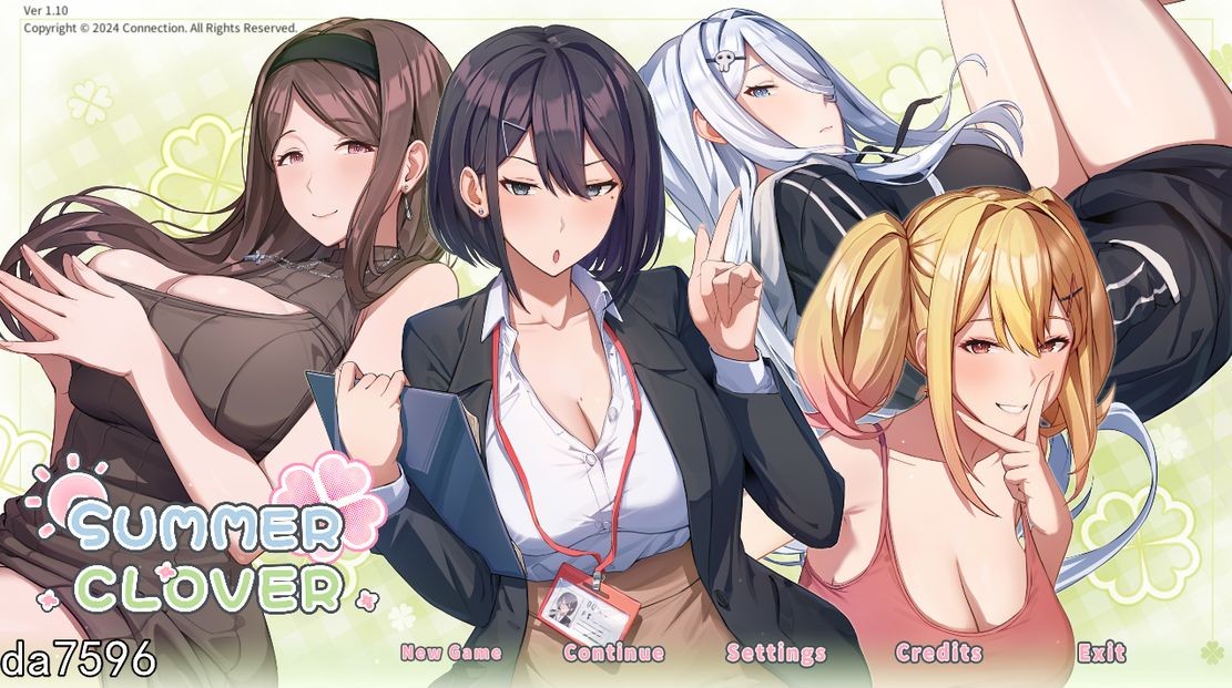 夏色四叶草 Summer Clover Ver1.10 官方中文高清版 全CG存档+全CV PC端 官中高清完整版 预览图