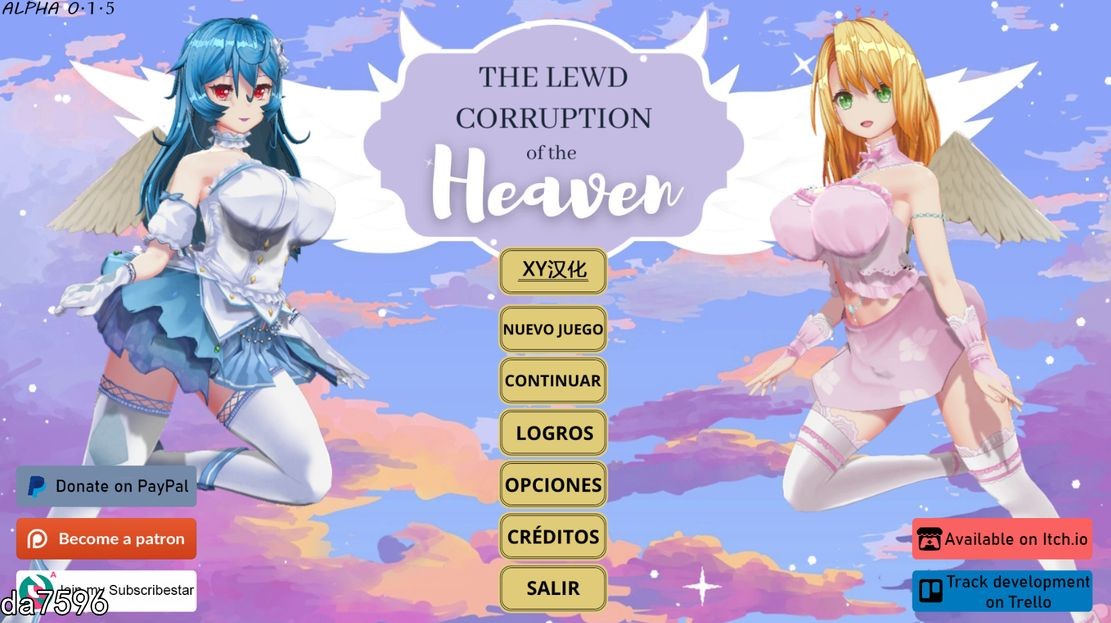 天堂的放纵状态腐败 The Lewd Corruption of the Heaven v0.1 PC端 预览图