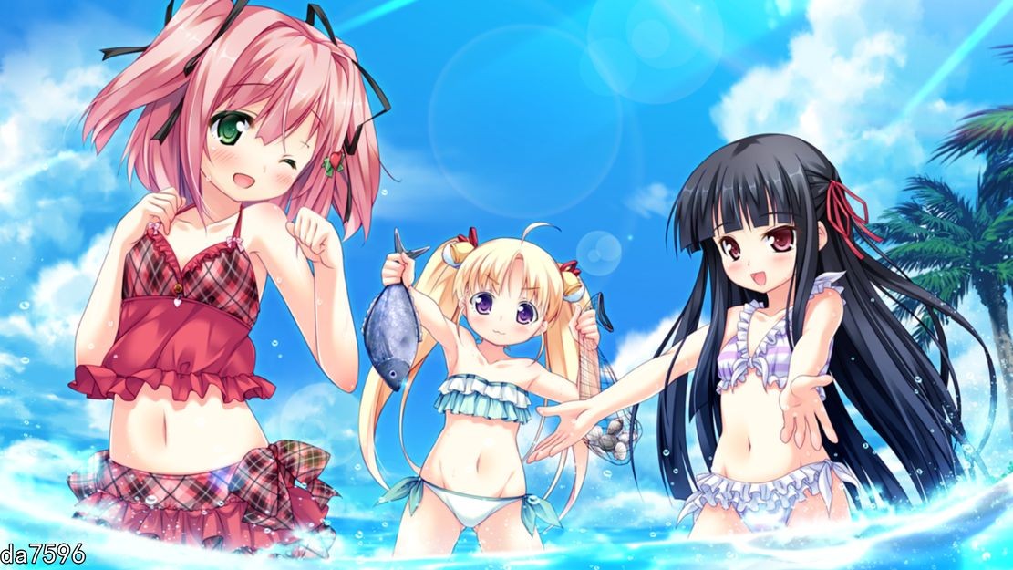 后宫] 圣诞全☆夏天 サンタフル☆サマー 机翻版 全CG存档+全CV 【游戏语音】：中文 【文件说明】：无广纯净版 转 预览图