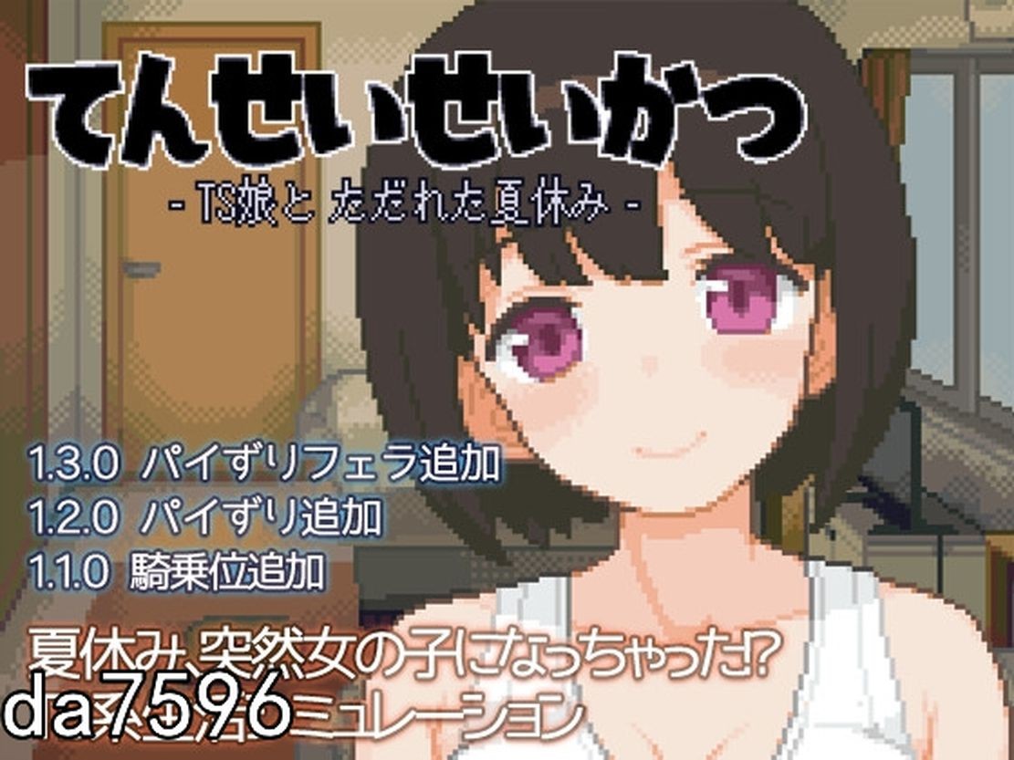 TS娘：与基友同居的夏天 TS娘とただれた夏休み-V1.37 DL中文版 PC端 汉化版 预览图