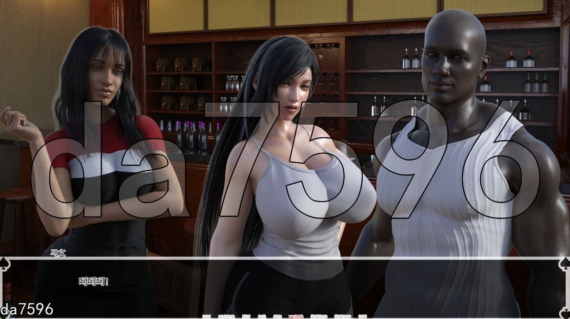 亚洲风SLG/媚黑/NTR/更新] 蒂法的黑暗天堂 Tifa Dark Heaven V0.9 PC+安卓 汉化版 【游戏语音】：中文 【文件说明】：※多空转 预览图