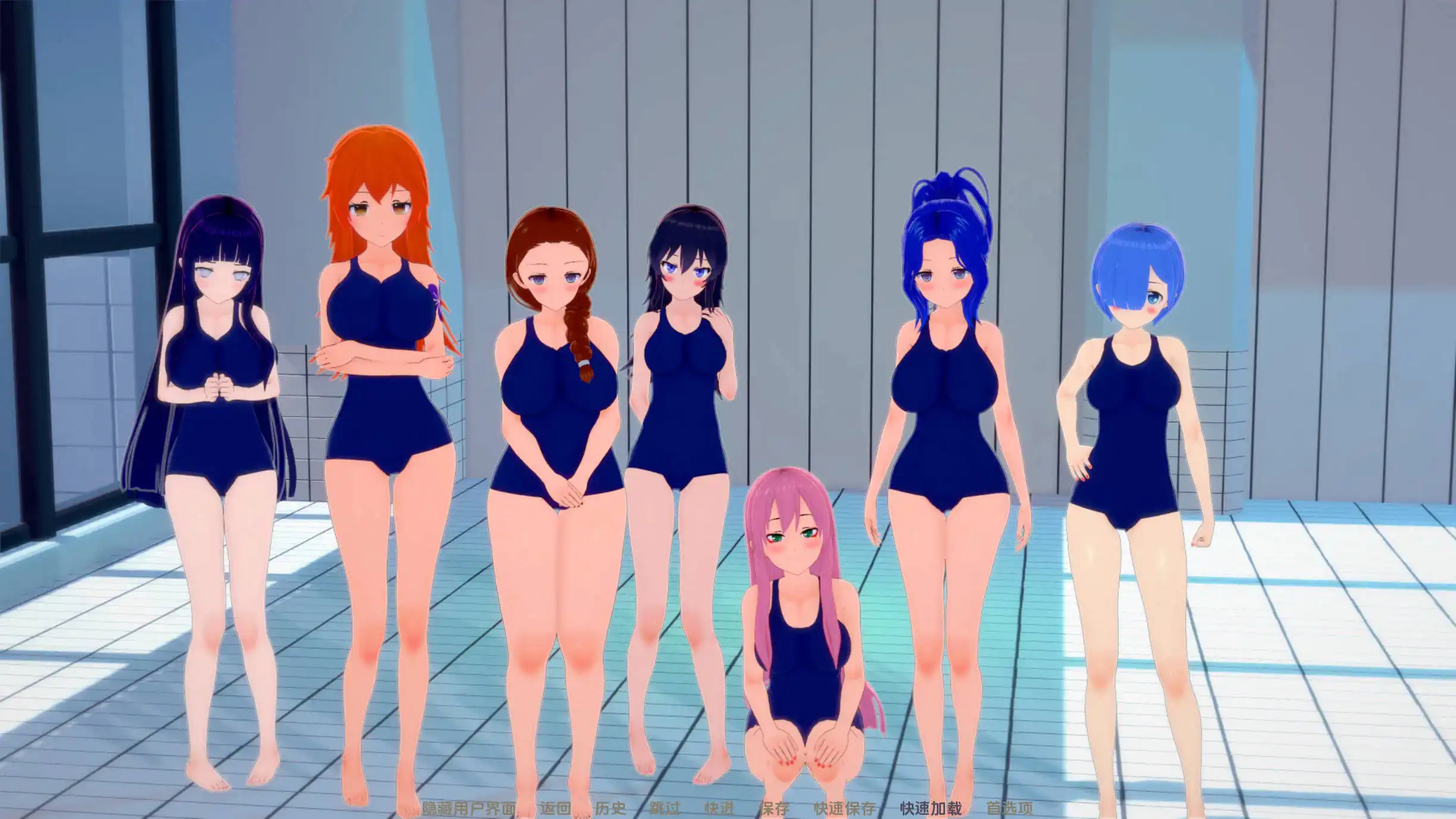 放纵角色老婆学校(Waifu)v0.4.0.5汉化版双端 预览图