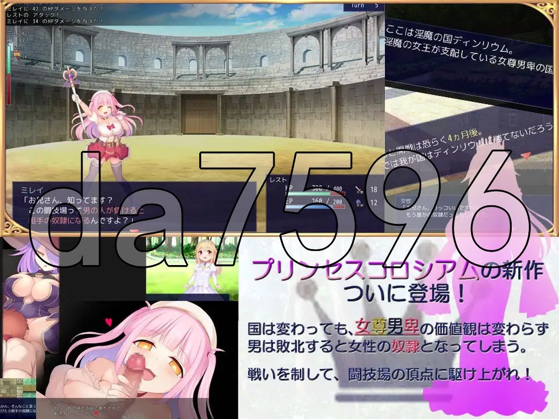 公主竞技场2 プリンセスコロシアム2 v2.0.5 AI汉化版+自带全回想解放 PC端 AI汉化完整版 预览图