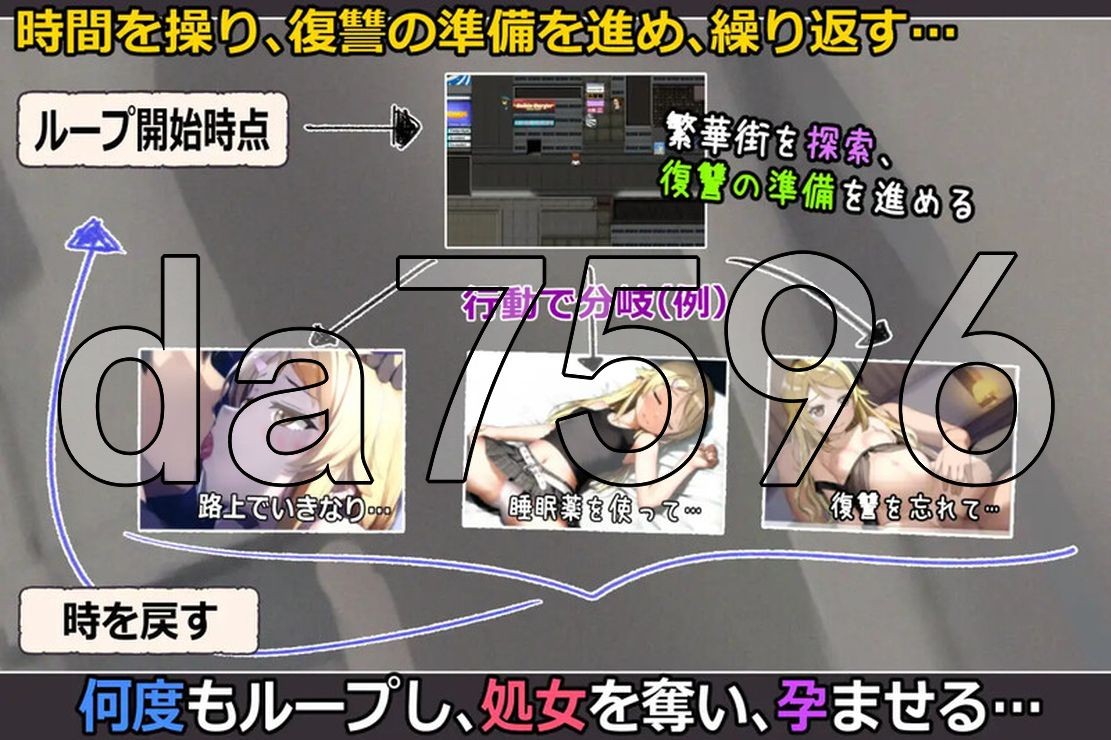 欺诈少女与时间操控的复仇詐欺少女と時間操作の復讐 V1.3 正式版端 PC端 AI汉化版 预览图