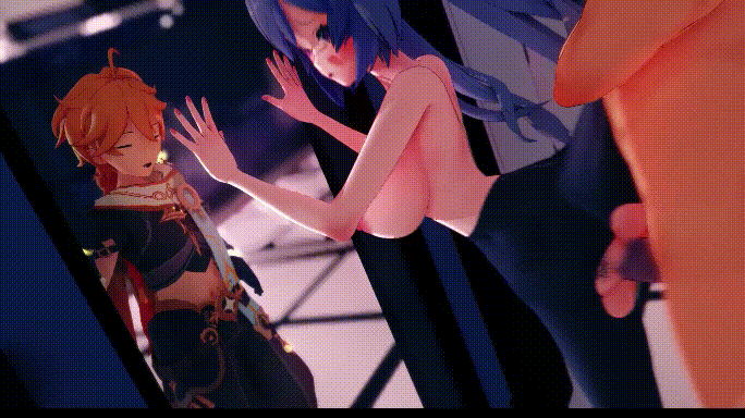 MMD/KKkirito/纯啪 原神：寝取NTR日记~刻晴x甘雨篇 动漫视频 预览图