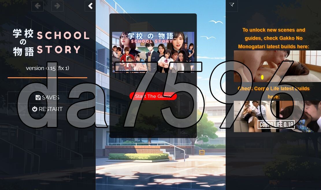 学校の物语0.15 浏览器转中文版+额 V0.15 PC端 汉化版 预览图