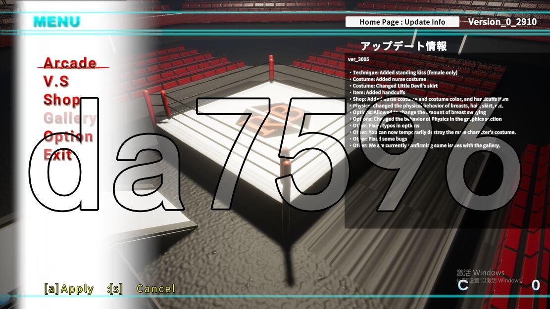 隆隆现场格斗 RUMBLE BLAZING Live A Battle v0.3005 EN版 PC端 预览图