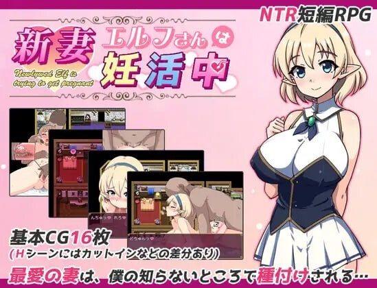 新妻エルフさんは妊活中 PC端 AI汉化版 预览图