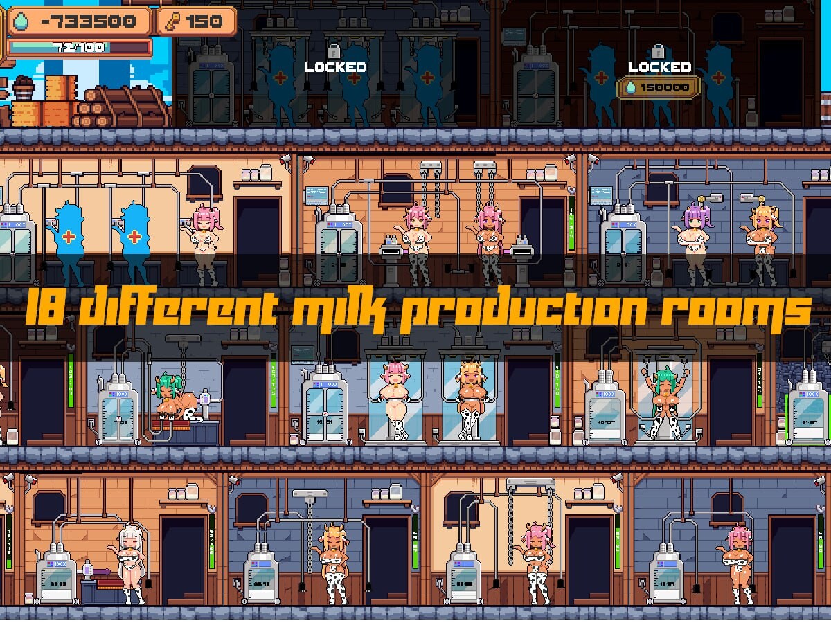 牛奶牛女孩工厂 MilkFactory 官方英文版 PC端 预览图