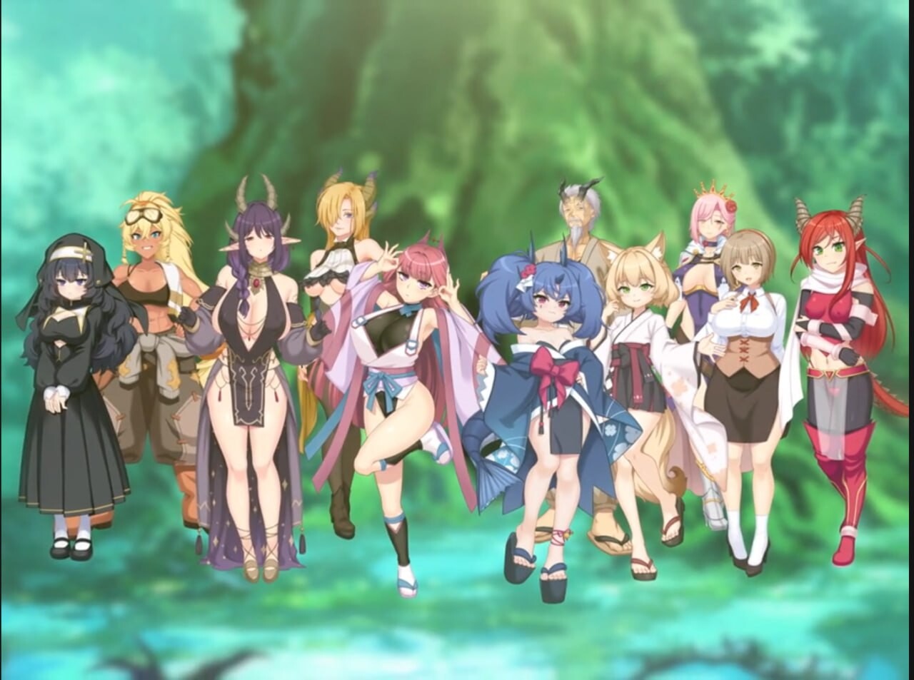 龙血～以龙的诅咒和素材发誓向上帝复仇的RPG～ドラゴンブラッド～竜の呪いと素材で神に復讐を誓うRPG～v1.04 PC端 AI汉化版 预览图