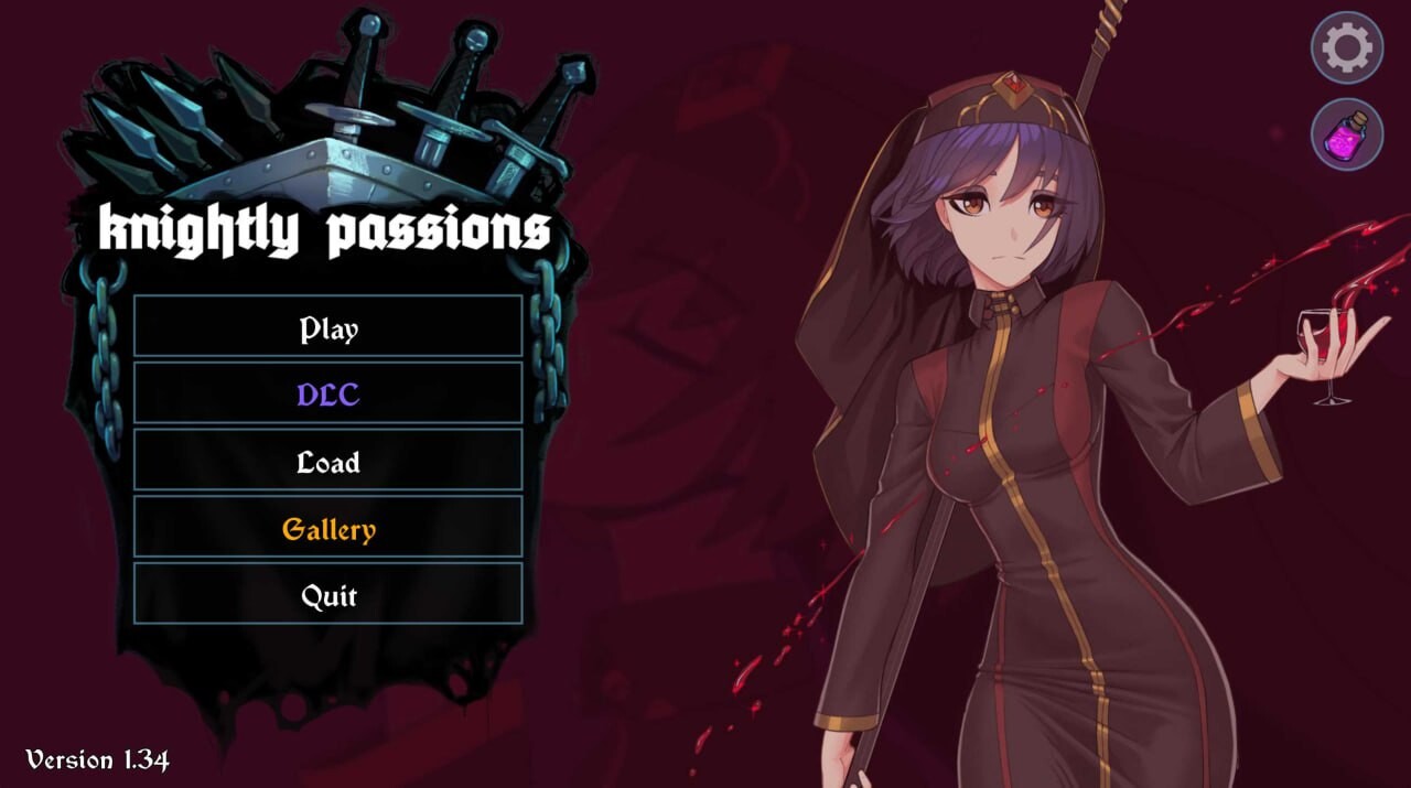 猎魔人物语 Knightly passion v1.34 英文生肉版 PC端 日文原版 预览图