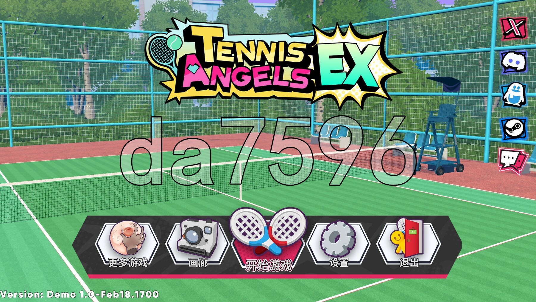 亚洲风SLG/动态/先行体验] 网球天使 TENNIS ANGELS EX STEAM官方中文步兵版 【游戏语音】：中文 【文件说明】：※多空转 预览图