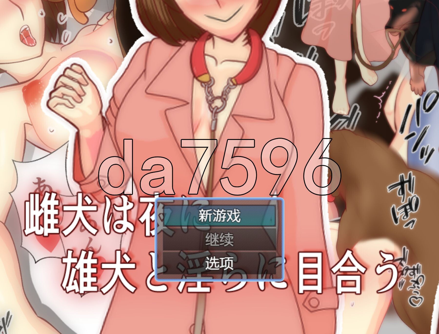 宠物角色在夜里和宠物角剧情绪开放地对视 雌犬は夜に雄犬と淫らに目合う V1.0 双端 AI汉化版 预览图