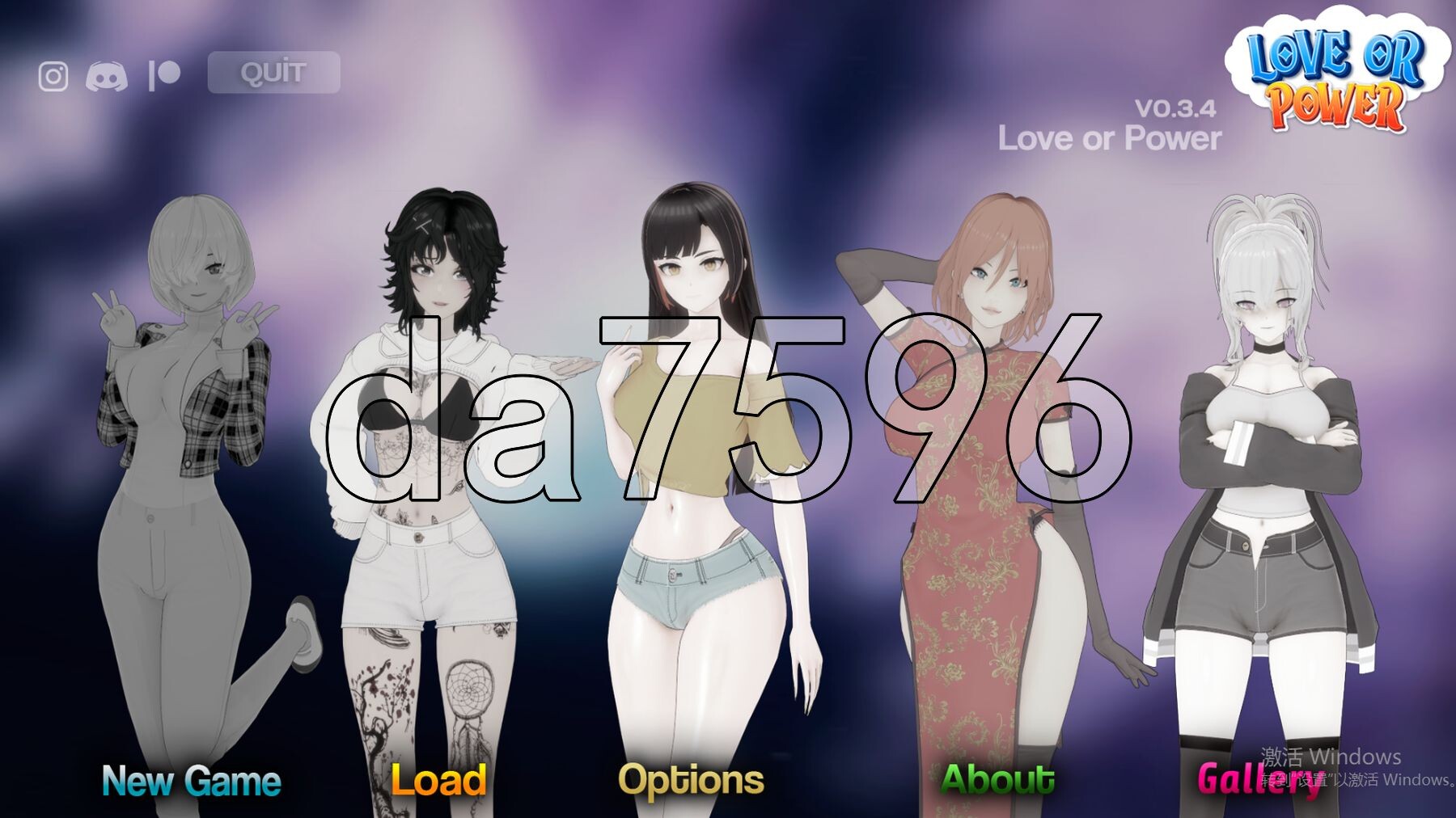 亚洲风SLG/动态/更新] 爱还是权力 Loveor Power v0.3.4 PC+安卓 汉化版 【游戏语音】：中文 双端 预览图