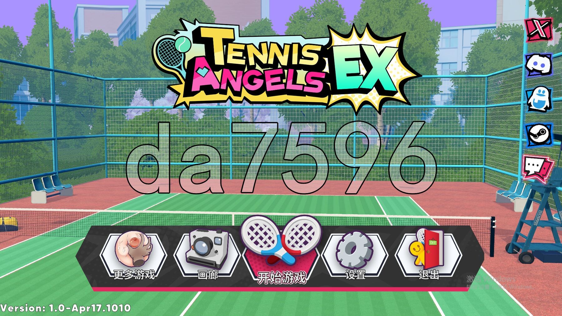 亚洲风SLG/动态/新作] 网球天使 TENNIS ANGELS EX V1.0 STEAM官方中文步兵版 【游戏语音】：中文 PC端 官中步兵 预览图