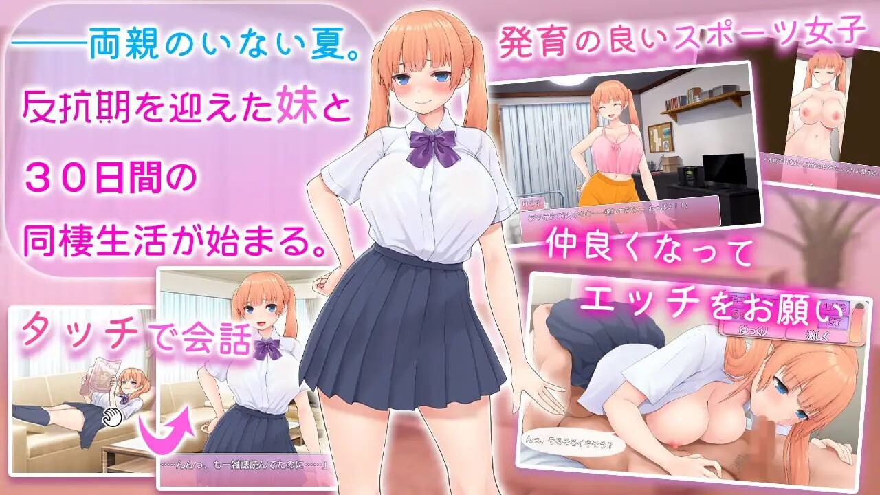 让傲娇妹妹娇羞沦陷！！～两人共度的30天 PC端 汉化版 预览图