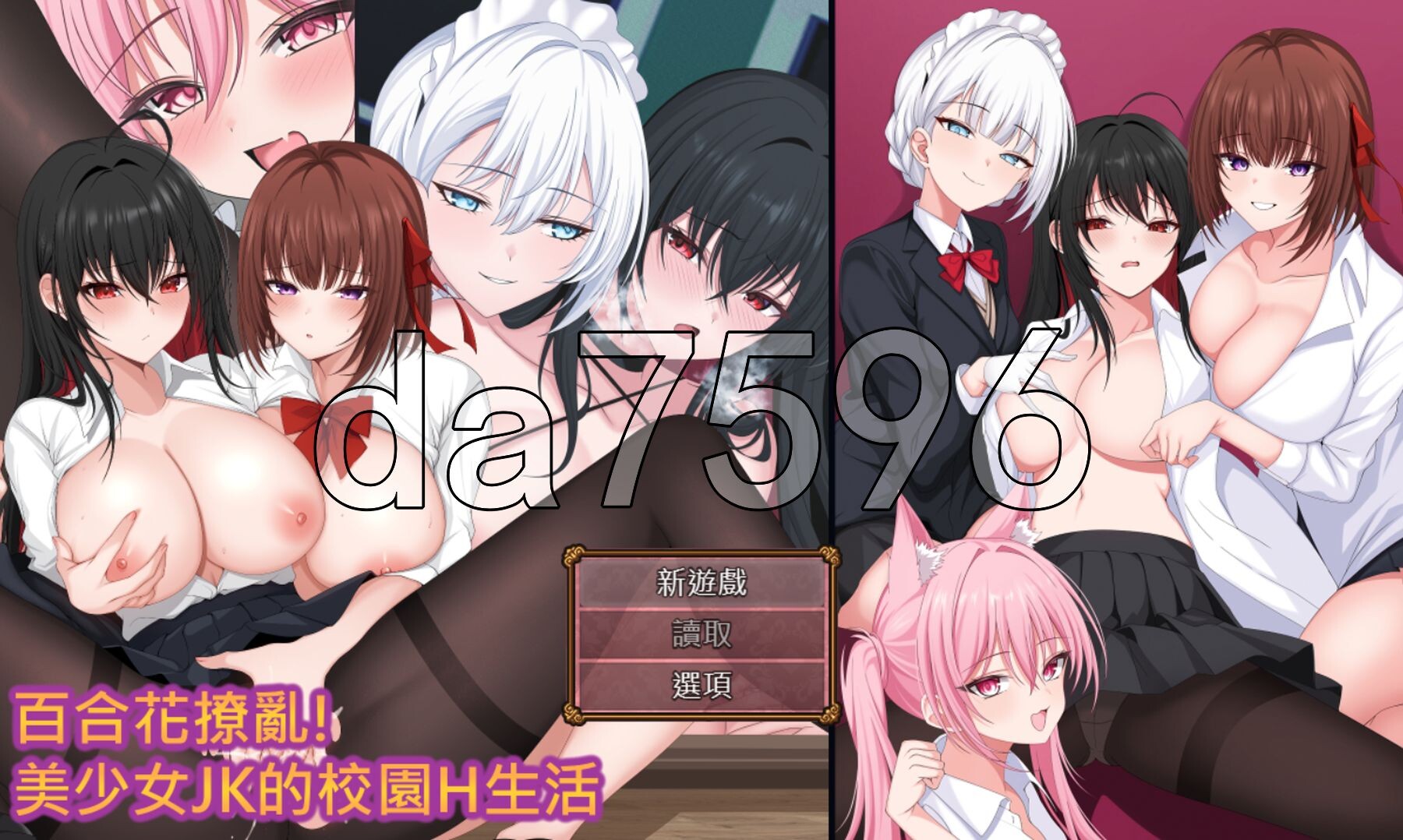 百合花缭乱！美少女的百合H生活 百合花繚乱！美少女の百合エッチ生活 PC+安卓 双端 官中步兵版 预览图