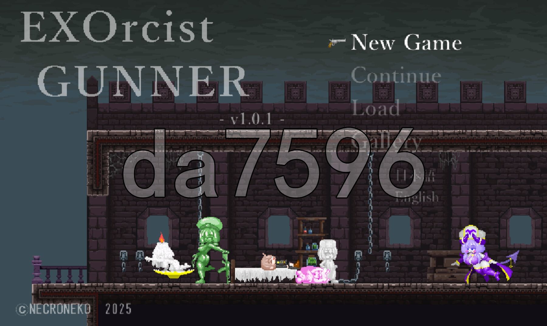 驱魔人枪手 EXOrcist GUNNER v1.01 生肉版 PC端 日文原版 预览图