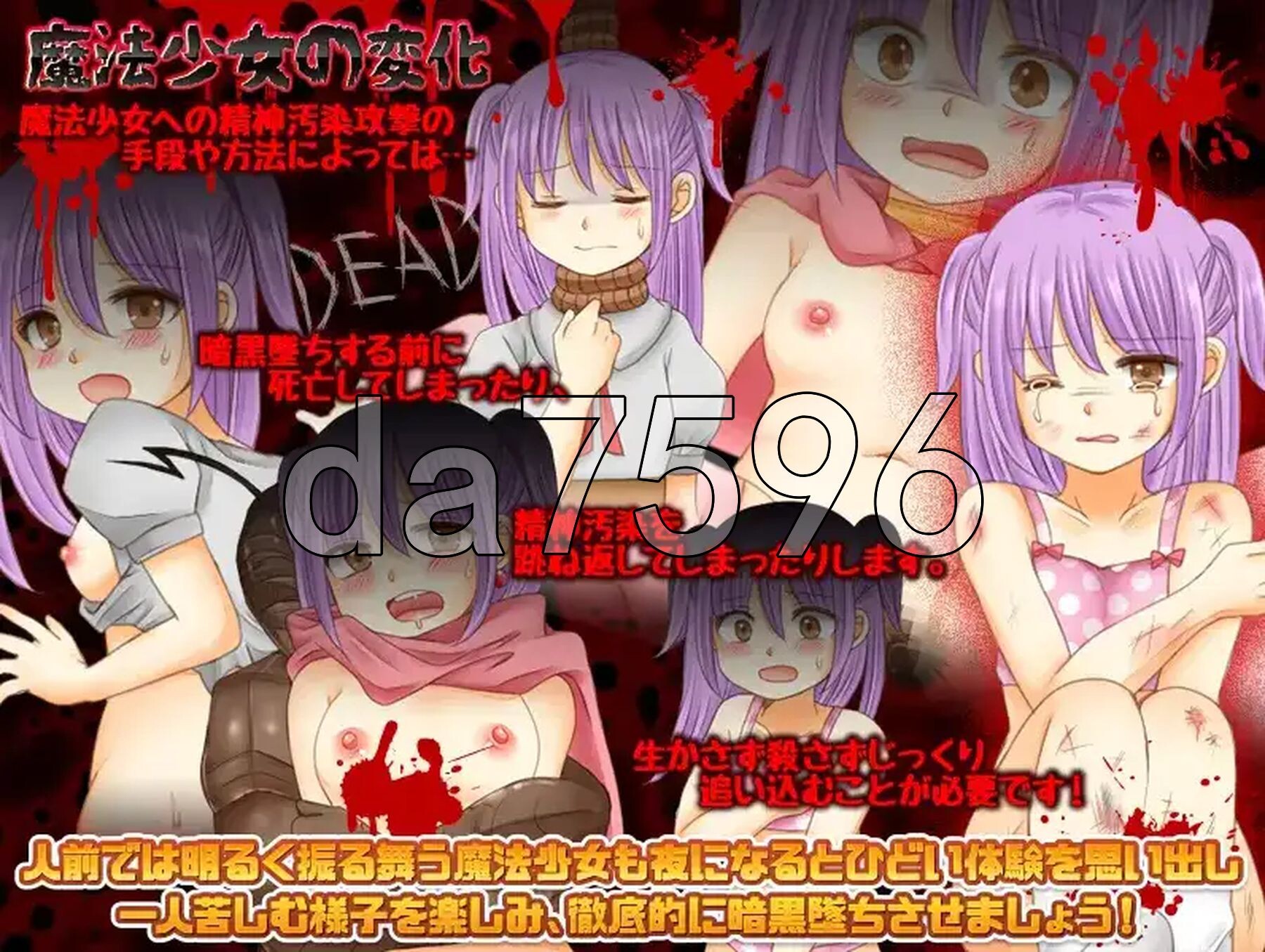 暗坠魔法少女 v1.0 双端 AI汉化版 预览图