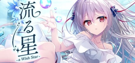 流星 -a wish star 流る星 -a Wish Star- ◆故事概要 “我来到这是为了成为你的女朋友” 一位银发红瞳的少女突然出现在暑假前某个潮湿闷热的夜晚。 主人公——见星彼方，与性格活泼的姐姐，二人同居的日常生活就此被打破。 自称神明的谜之少? 安卓端 官中完整版 预览图