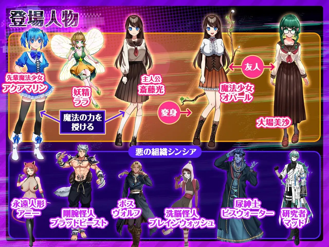 魔法少女欧帕尔 魔法少女オパール PC端 汉化版 预览图
